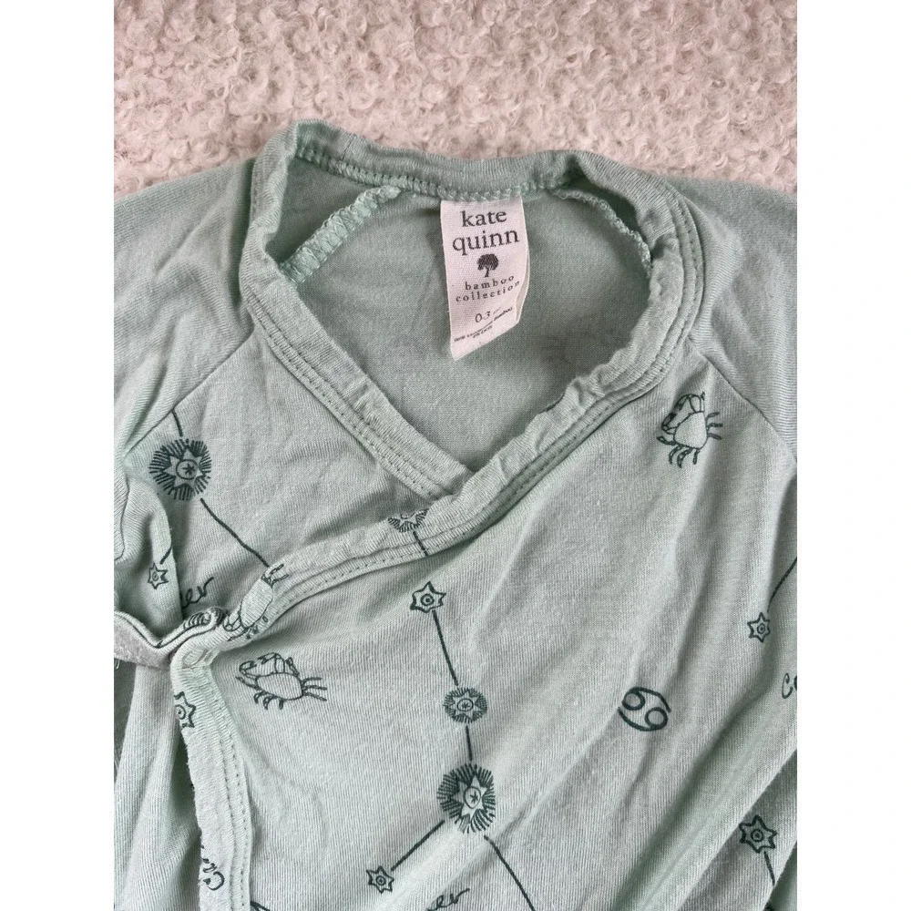 Kate Quinn Astrology Cancer Onesie Bamboo Collection 0-3 Months Unisex